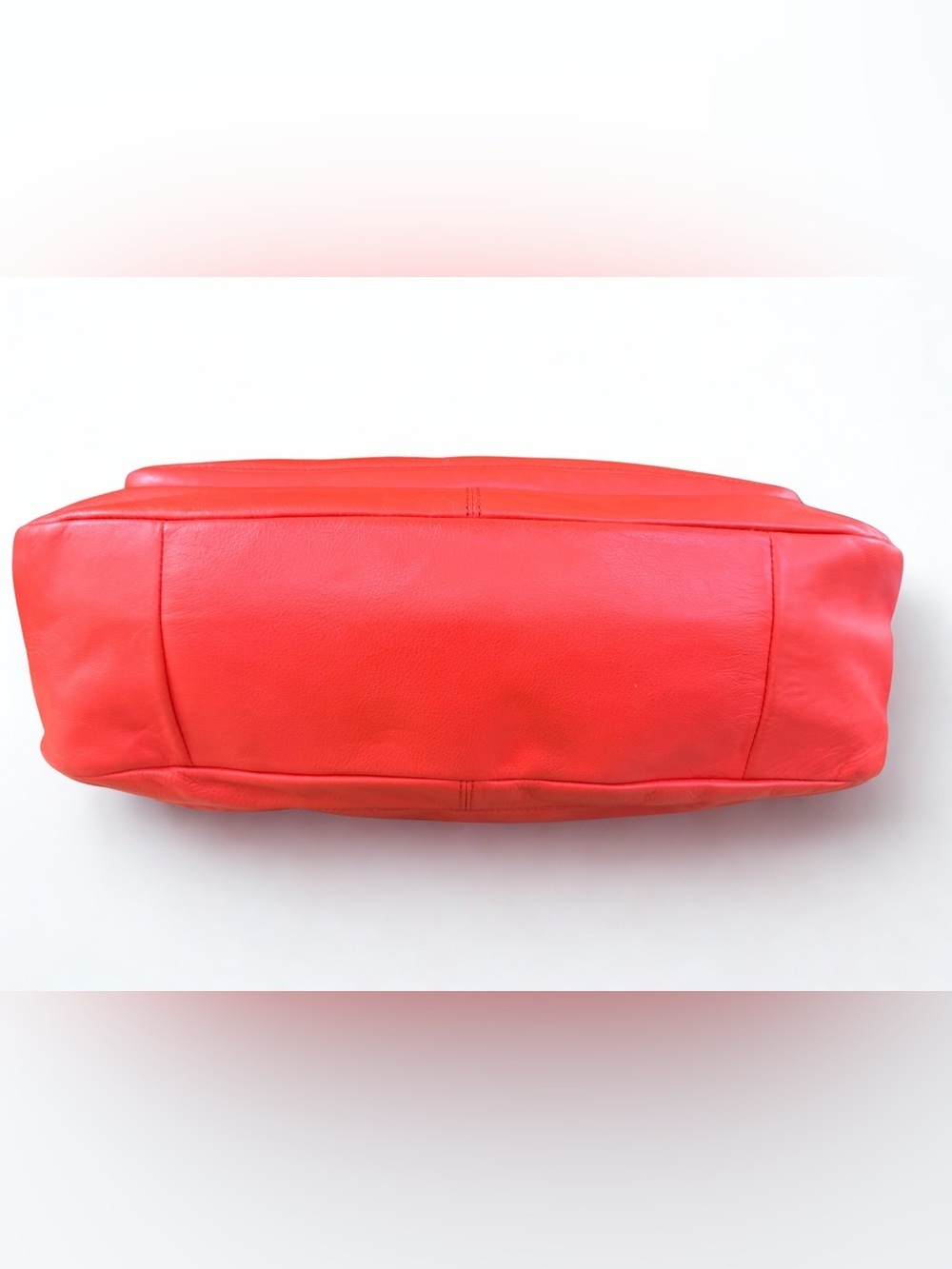 ✨ Coach Campbell Eva Flap Satchel | Smooth Leather Crossbody F26127 Coral - Picture 12 of 12